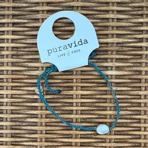 Pura Vida Turquoise Braided Bracelet